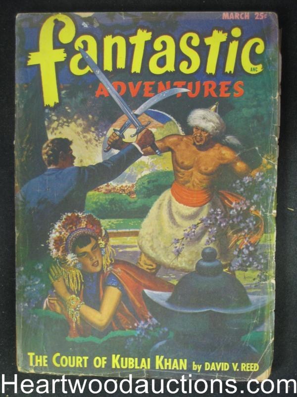 "Fantastic Adventures" March 1948 Finlay Art
