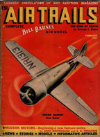 Air Trails Feb 1937 First Issue of 2nd series format; Frank Tinsley Cvr