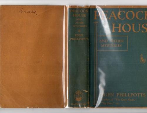 Peacock House and Other Mysteries by Eden Phillpotts (First US Edition)