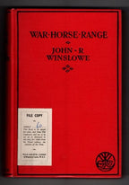 War Horse Range by John R. Winslowe (First Edition) File Copy