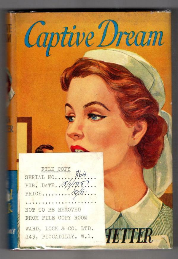 Captive Dream by Laura Whetter (First Edition) Ward Lock File Copy