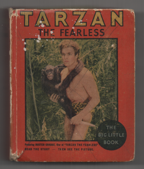 Tarzan the Fearless by Edgar Rice Burroughs, Big Little Book #769