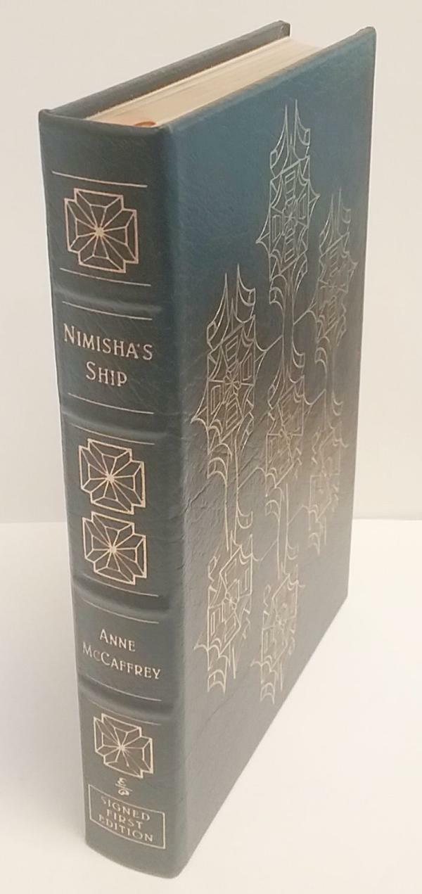 Nimisha's Ship by Anne McCaffrey (Author's Copy) Easton Press Signed Ltd Leather