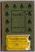 Frivola by Augustus Jessopp, D.D. (First Edition)