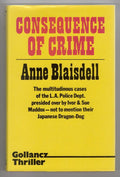 Consequence of Crime by Anne Blaisdell (First Edition) File Copy