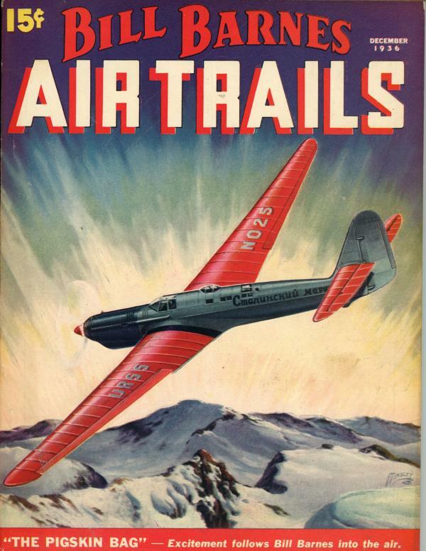 Bill Barnes Air Trails Dec 1936 Pulp