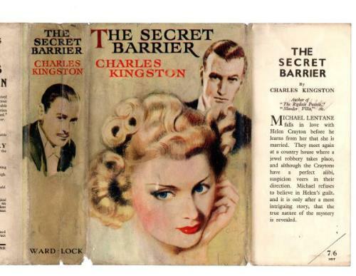The Secret Barrier by Charles Kingston (First Edition) File Copy