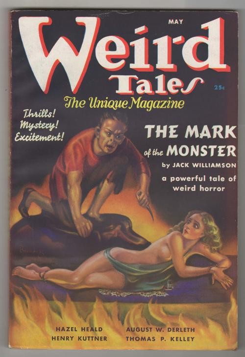 Weird Tales May 1937 Brundage Cvr; H.P. Lovecraft; Jack Williamson