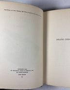 Death Checks In by Stephen Ransome (First Edition) FAX DJ