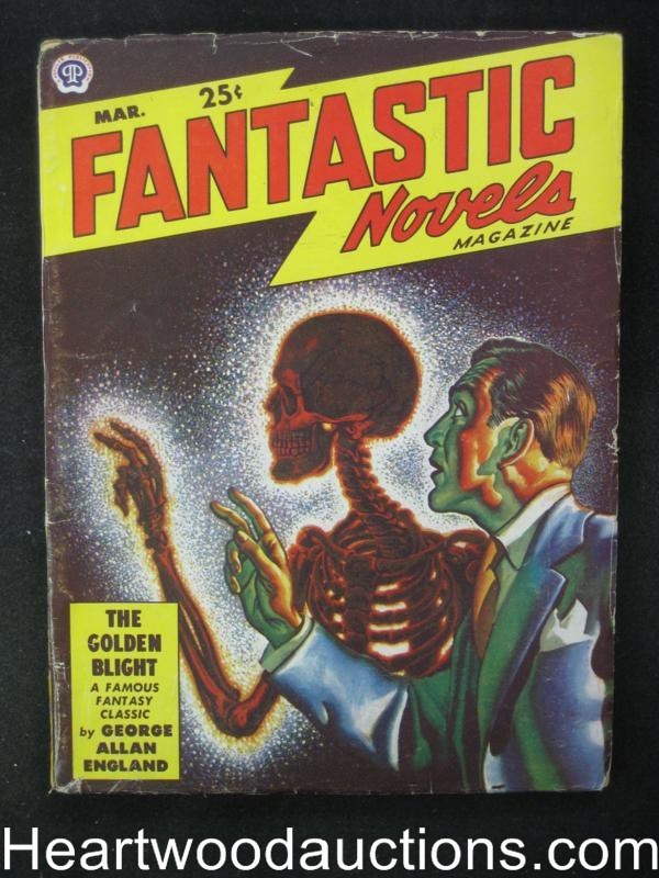 Fantastic Novels March  1949 George Allan England