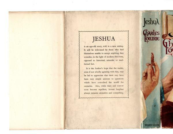 Jeshua by Charles Lowrie (First Edition) File Copy