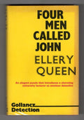 Four Men Called John by Ellery Queen (Jack Vance) 1st UK Gollancz File Copy
