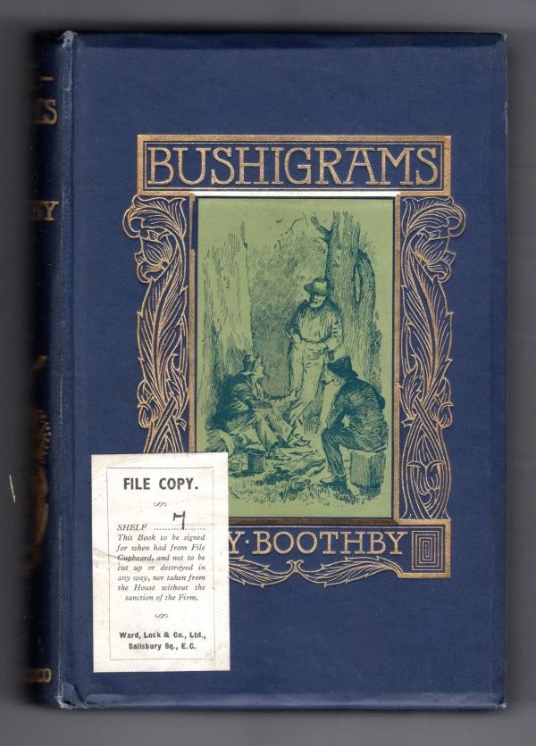 Bushigrams by Guy Boothby (Hubin Listed Mystery) File Copy