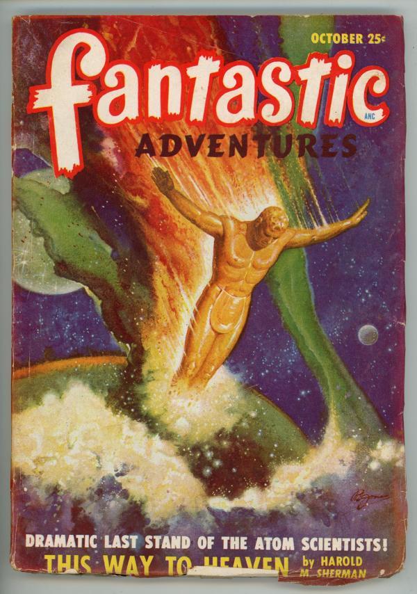Fantastic Adventures Oct  1948 Last stand of the Atomic Scientists