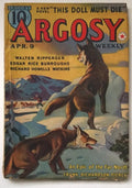 Argosy Apr 9 1938 Burroughs - Red Star of Tarzan 4/6