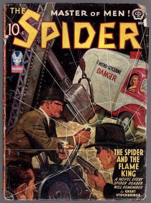 The Spider Dec 1942 Rafael DeSoto Cvr; Doc Turner