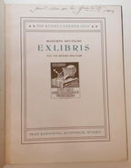 Moderne Deutsche Exlibris by Richard Braungart (German Text) Bookplates