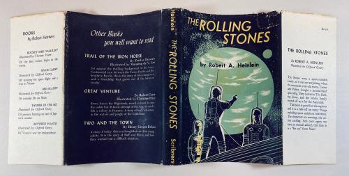The Rolling Stones by Robert A. Heinlein (First Edition) Clifford Geary Art