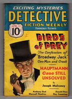 Detective Fiction Weekly Apr 11 1936 C.J. Daly Satan Hall; R. Cummings; S. Allen