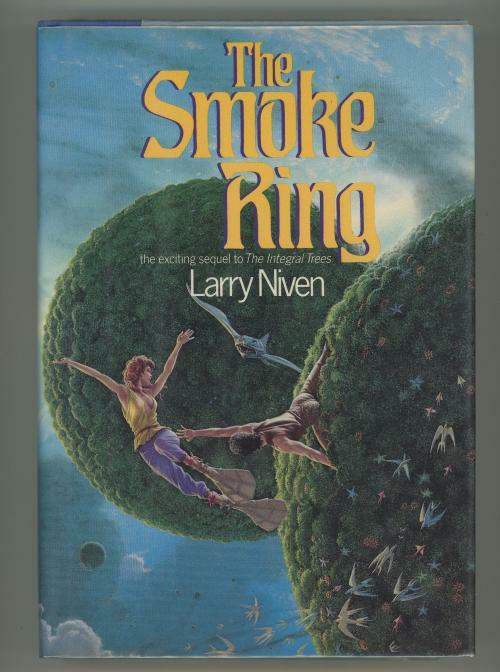 The Smoke Ring by Larry Niven Michael Whelan Art Signed
