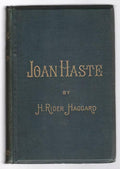 Joan Haste by H. Rider Haggard (First UK Edition)