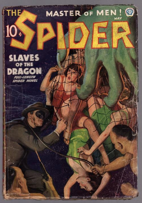 The Spider May 1936 John Newton John Newton Howitt Cvr - Pulp