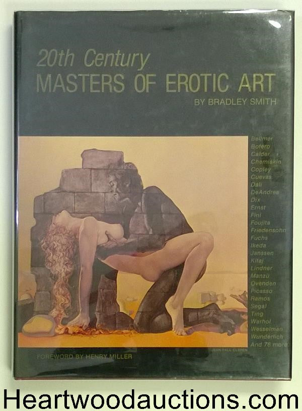 Twentieth Century Masters of Erotic Art by Bradley Smith 1st