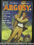 Argosy April 6 1940 Tornado Cover, Johnston McCulley