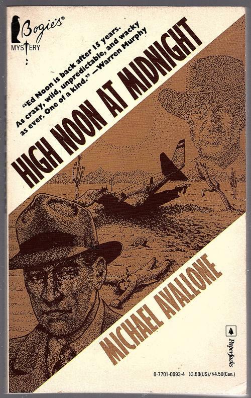 High Noon at Midnight by Michael Avallone (First Printing) Signed