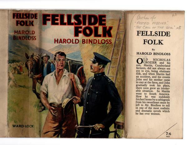 Fellside Folk by Harold Bindloss (First Edition) File Copy