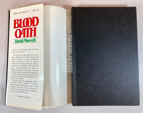 Blood Oath by David Morrell (First Edition) Signed