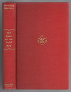 The Case of the Solid Key by Anthony Boucher (First Edition)