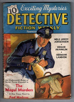 Detective Fiction Weekly Nov 28 1936 Piles Cvr; Stookie Allen; MacIssac