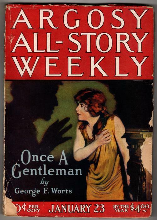 Argosy Jan 23 1926 George F. Worts cover story