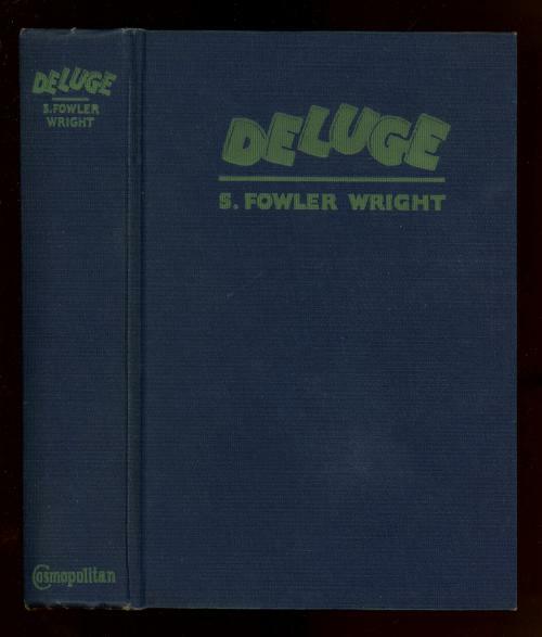 Deluge by S. Fowler Wright (First Edition)