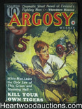 "Argosy" April 20 1940 Belarski- Jungle attack Cvr - High Grade