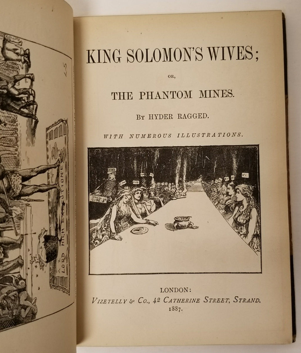 King Solomon's Wives by Hyder Ragged (First edition) Leather binding