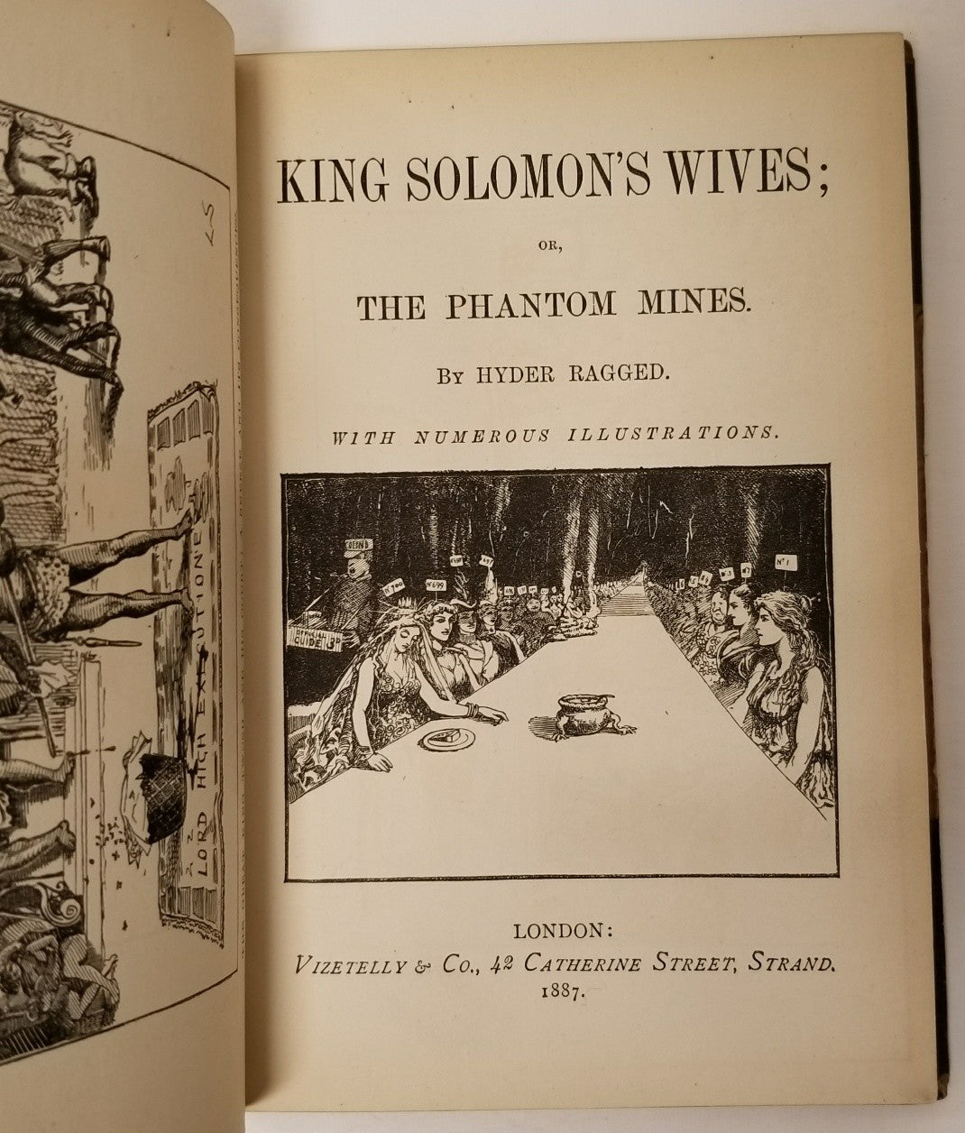King Solomon's Wives by Hyder Ragged (First edition) Leather binding