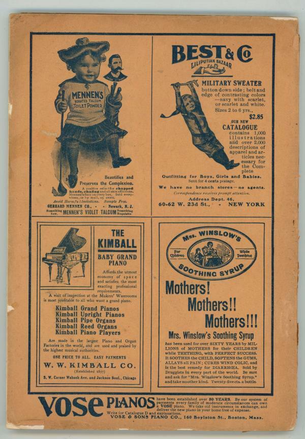 The Era Magazine Nov 1904 Edgar Allan Poe Article Pulp