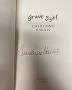 Grave Sight by Charlaine Harris (First Edition) Signed