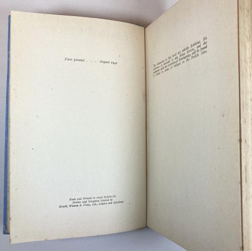 Envious Casca by Georgette Heyer (First Edition)