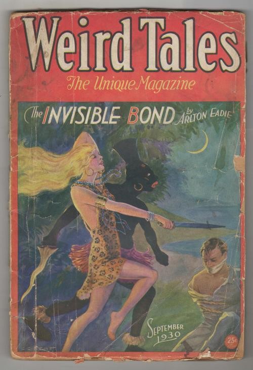 Weird Tales Sep 1930 Farley - Another Dracula; Lovecraft; R.E. Howard