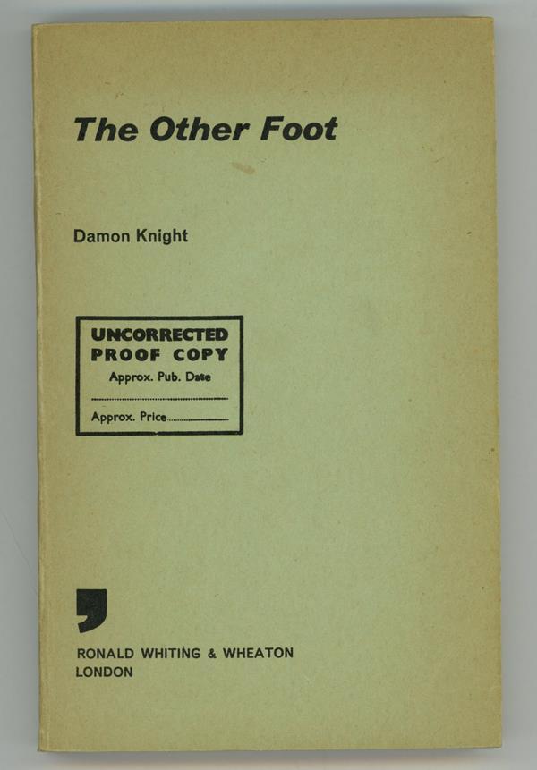 The Other Foot by Damon Knight (Signed, Proof)