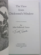 The View from Chickweed's Window by John Holbrook Vance (First edition) LTD S...