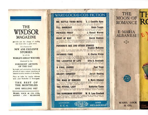 The Moon of Romance by E. Maria Albanesi (First Edition) Publisher's Copy