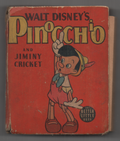 Pinocchio and Jiminy Cricket by Walt Disney, Big Little Book #1435