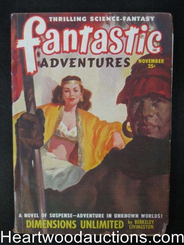 Fantastic Adventures November  1948 The Spirit of Toffee