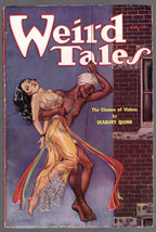 Weird Tales Aug 1933 Brundage GG Bondage Cvr; Jacobi; Quinn - Pulp