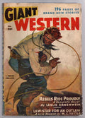 Giant Western Fall 1947 cover by A. Leslie Ross, W.C. Tuttle