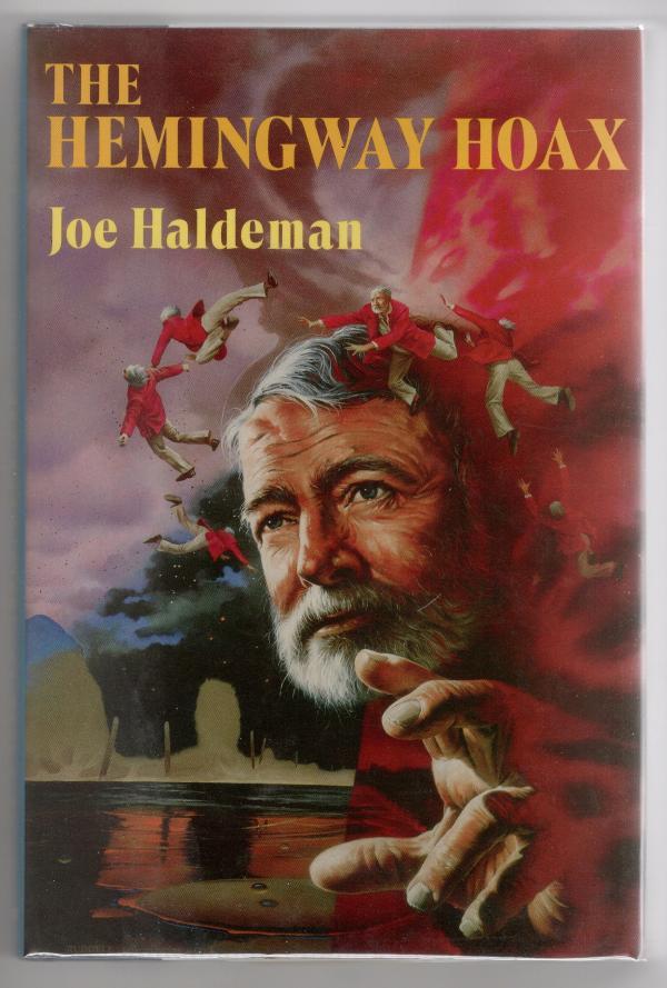 The Hemingway Hoax by Joe Haldeman (First Edition) Signed